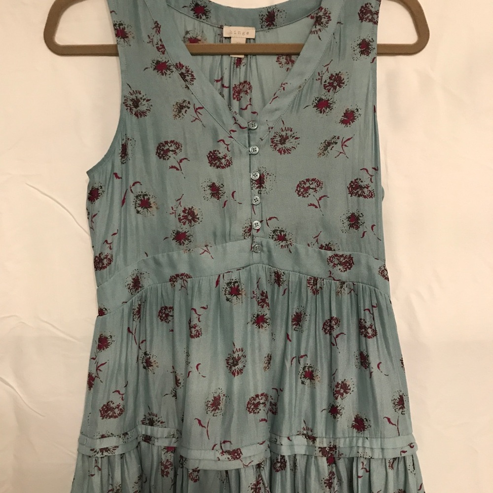 Teal Hinge Summer Tank
